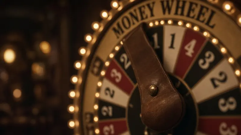 A money disc with a flapper on the LakhBet Dream Catcher page.
