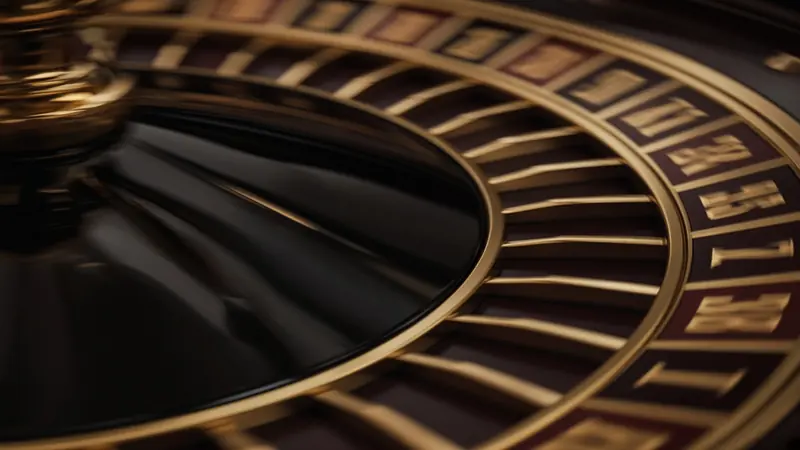 A roulette wheel with lit number pockets turns on the LakhBet Lightning Roulette table.