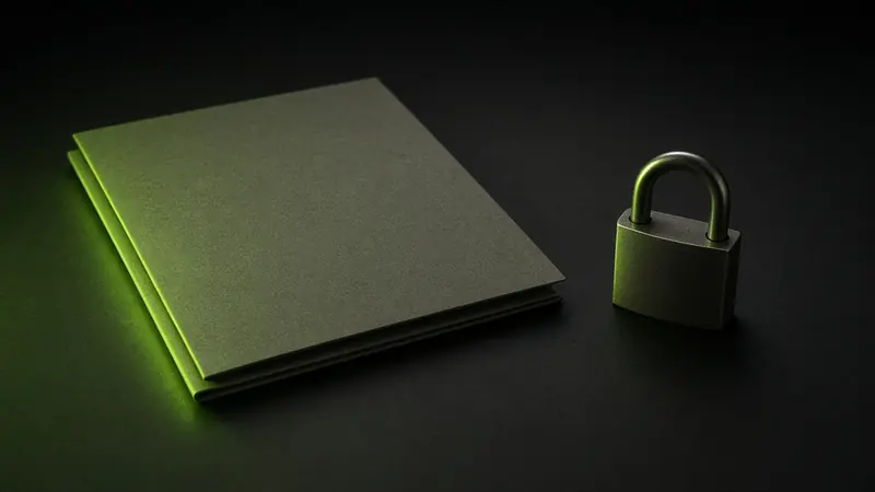 Blank form fields sit above a closed book on the LakhBet privacy desk.