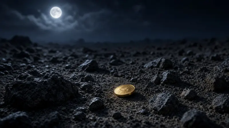 Moon money symbols sit on the glass of a LakhBet Wolf Gold reel.